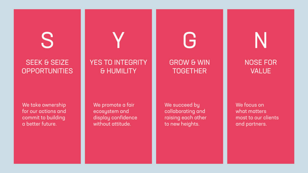 Our approach at Sygnum – The values that define our company