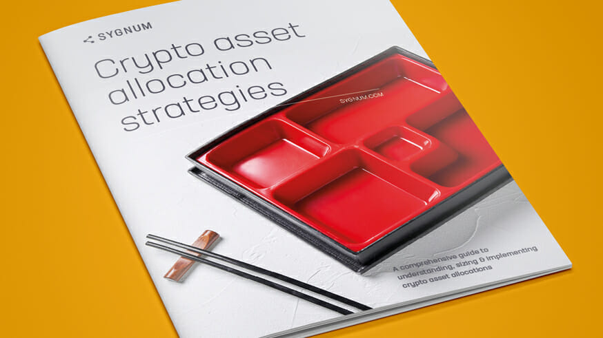 Sygnum report: Crypto asset allocation strategies