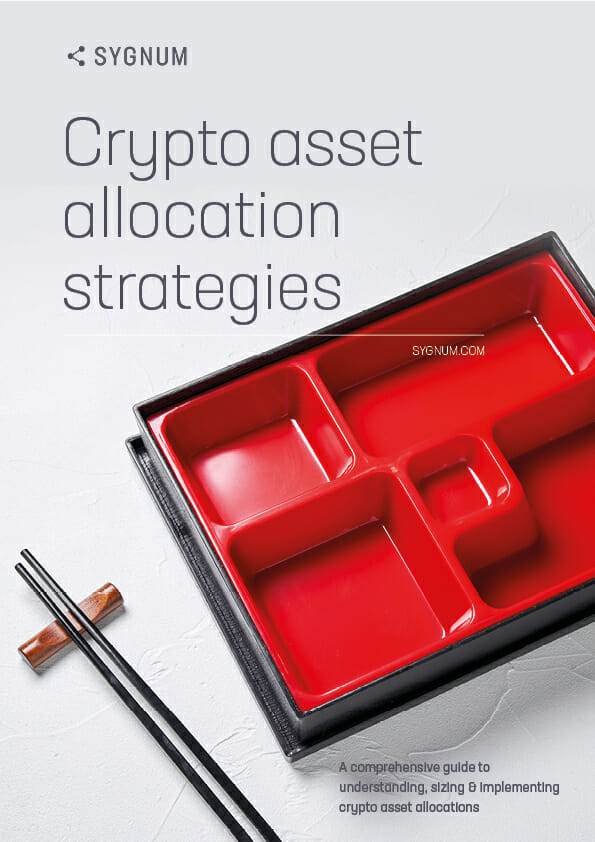 Crypto asset allocation strategies report