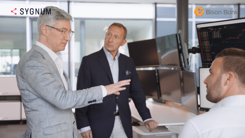 Sygnum collaborates with Bison Bank