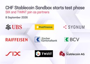 CHF stablecoin sandbox enters test phase and adds SIX and TWINT as new partners